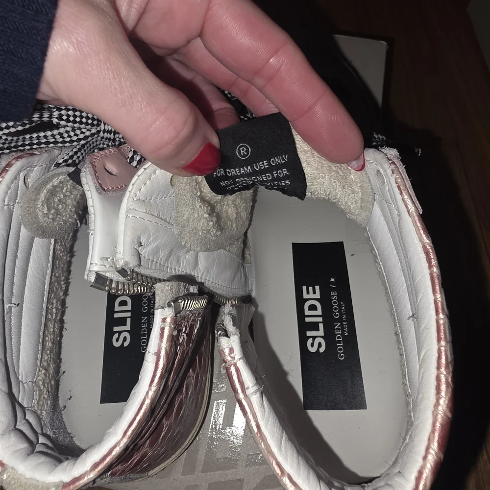 Golden Goose Pink and White Slides, Limited Edition - Picture 5 of 5